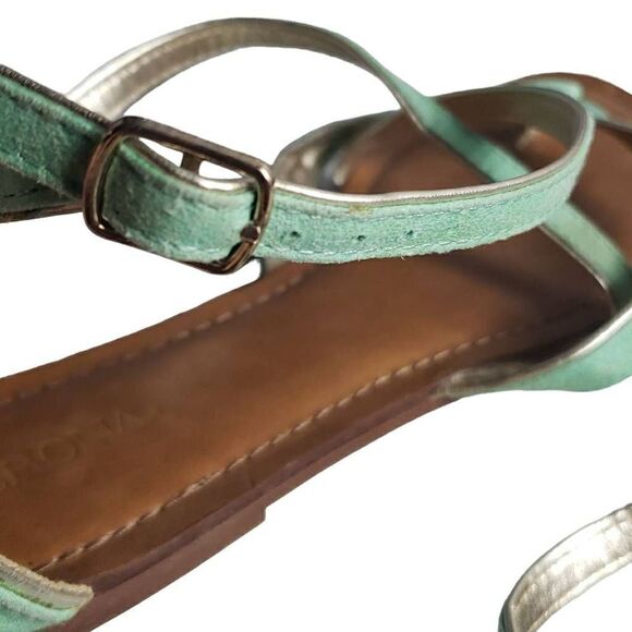 Merona Teal Sandals - Picture 9 of 13
